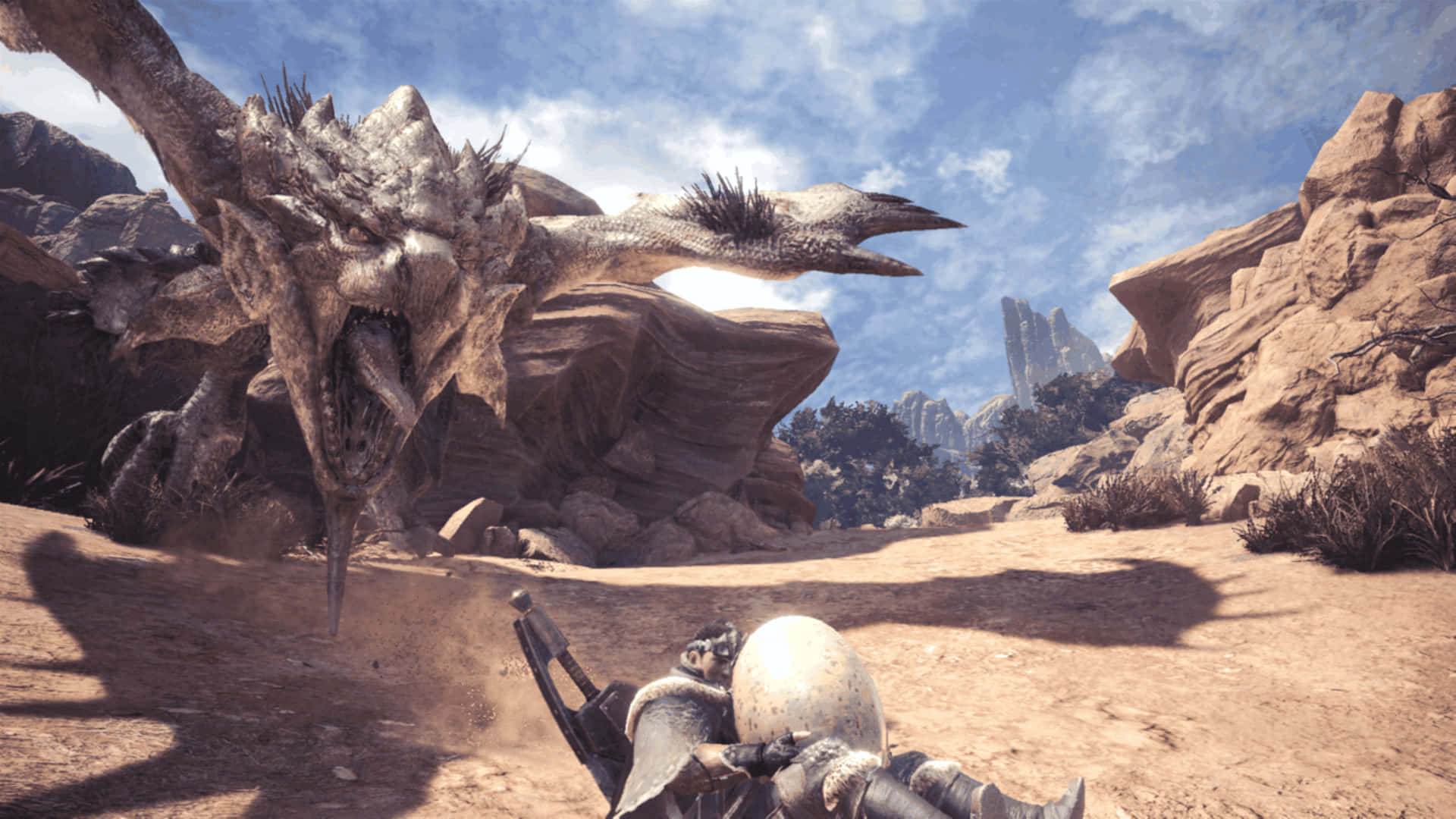 Monster Hunter World: On the Hunt for Dramatic Scenery