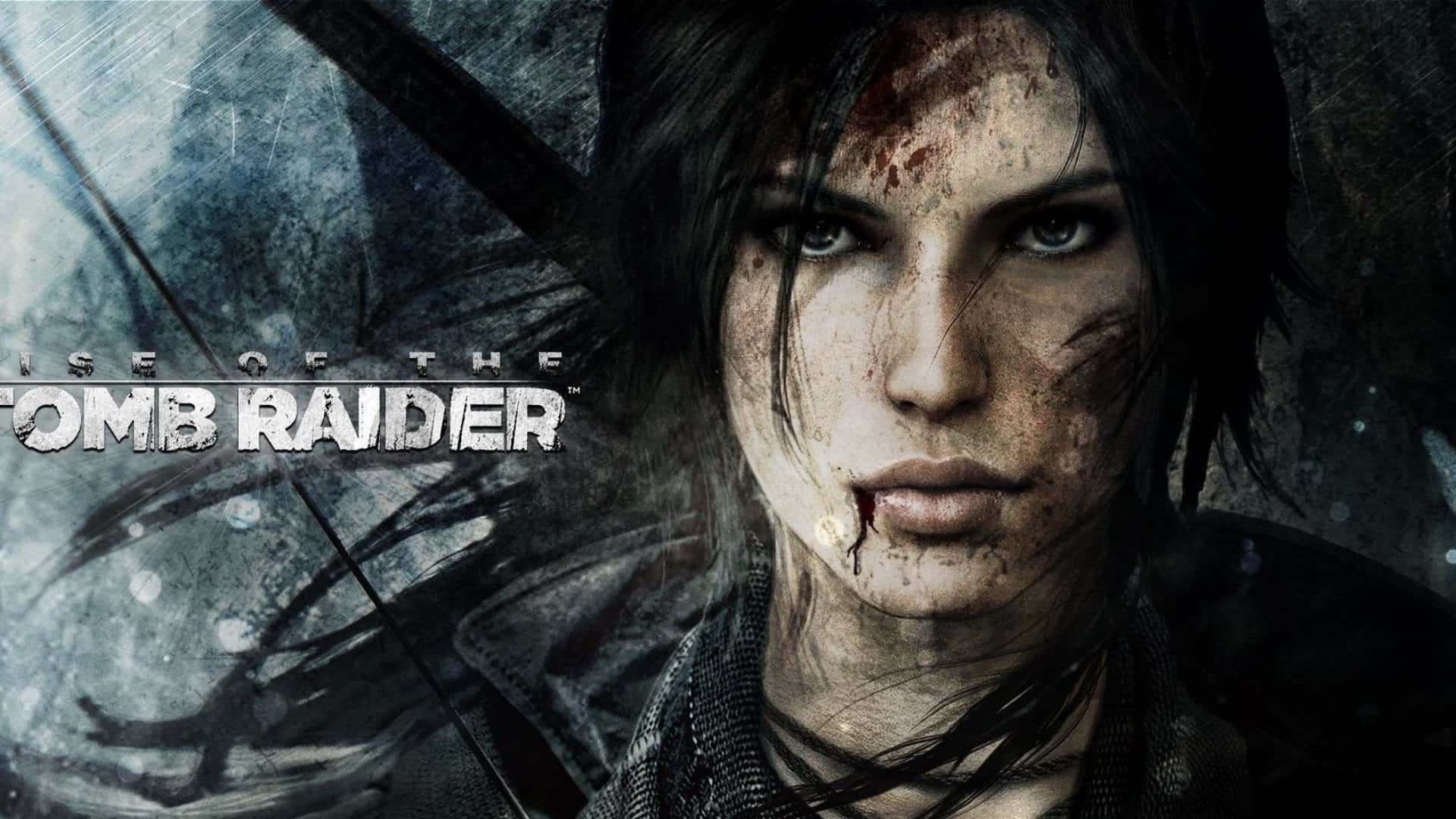 Blåslagenlara Croft 1920x1080 Rise Of The Tomb Raider Bakgrund.