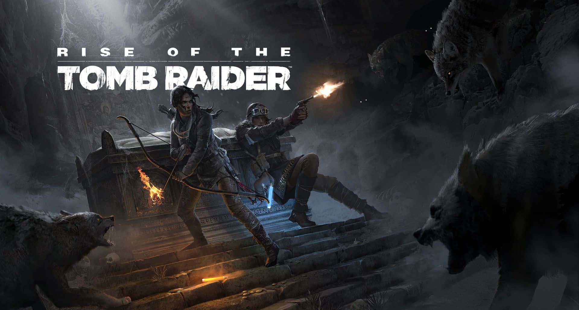 Video Game 1920x1080 Rise Of The Tomb Raider Lara Croft Fox Background