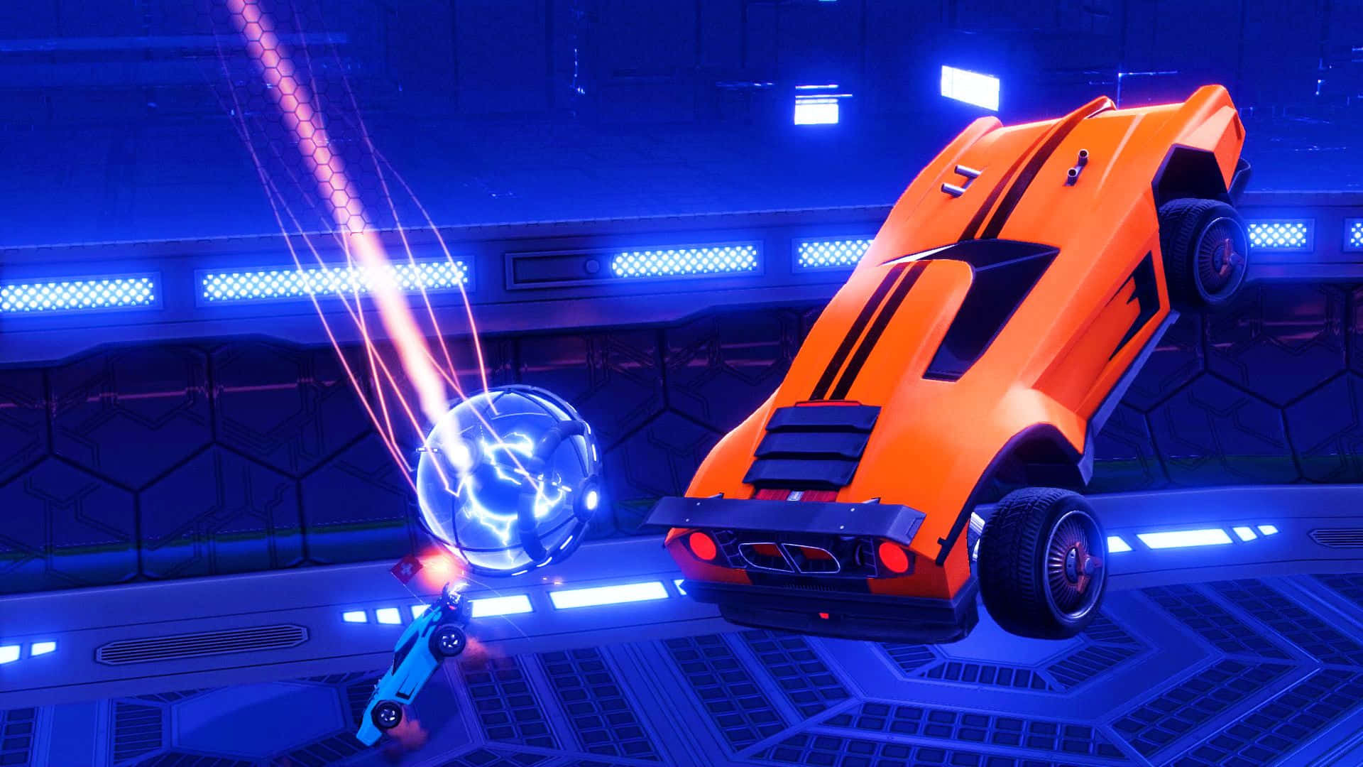 Fly Through the Air with 1920x1080 Rocket League