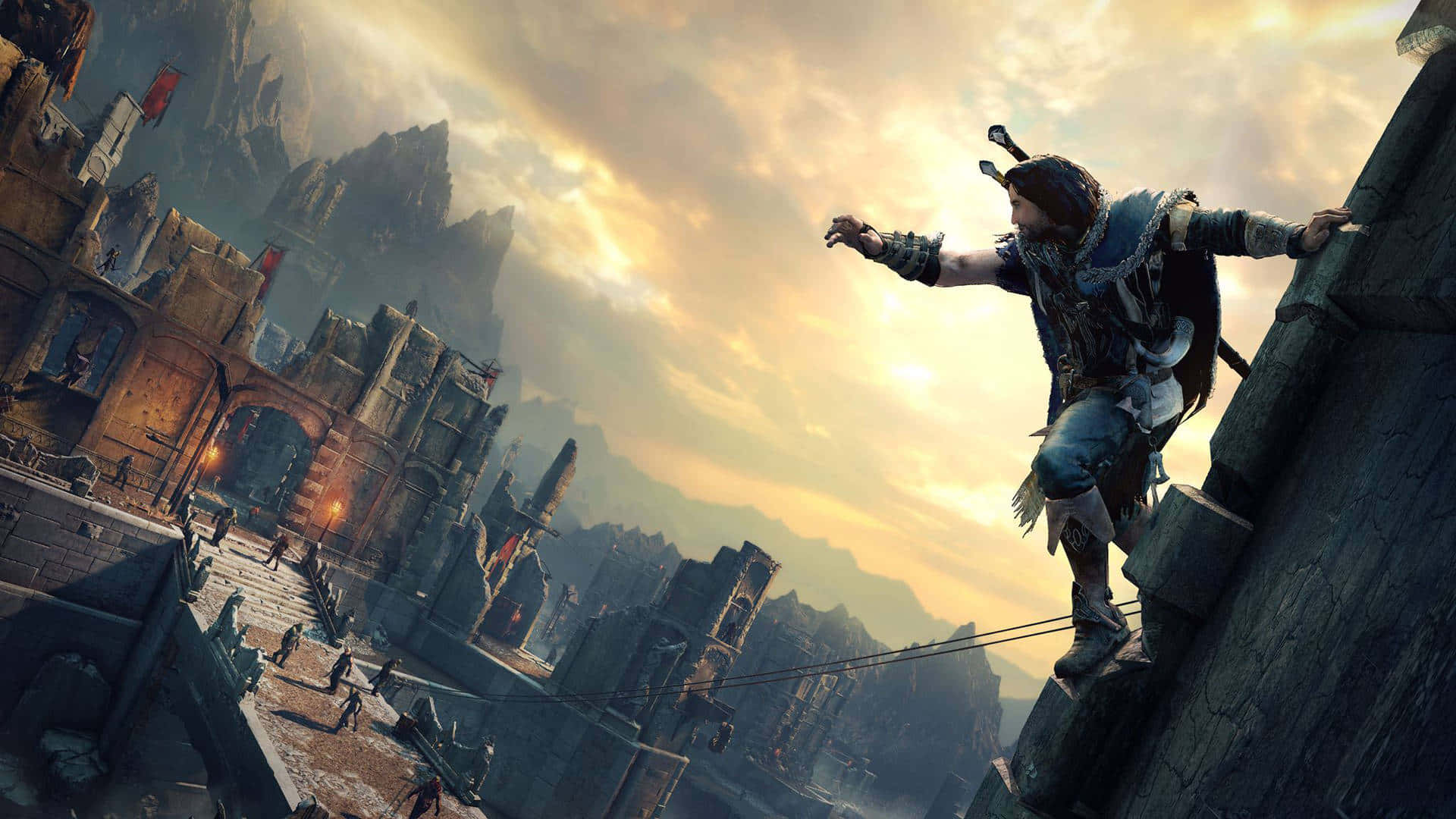 An epic adventure awaits in Middle-Earth in Shadow Of Mordor.