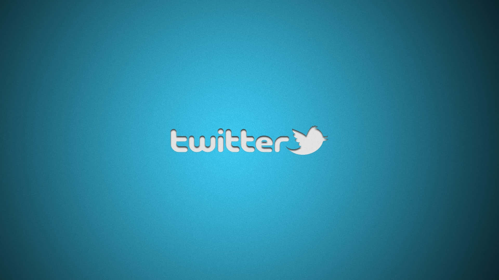 Sfondosociale Con Logo Twitter, Colorazione Azzurro Chiaro, Dimensioni 1920x1080.