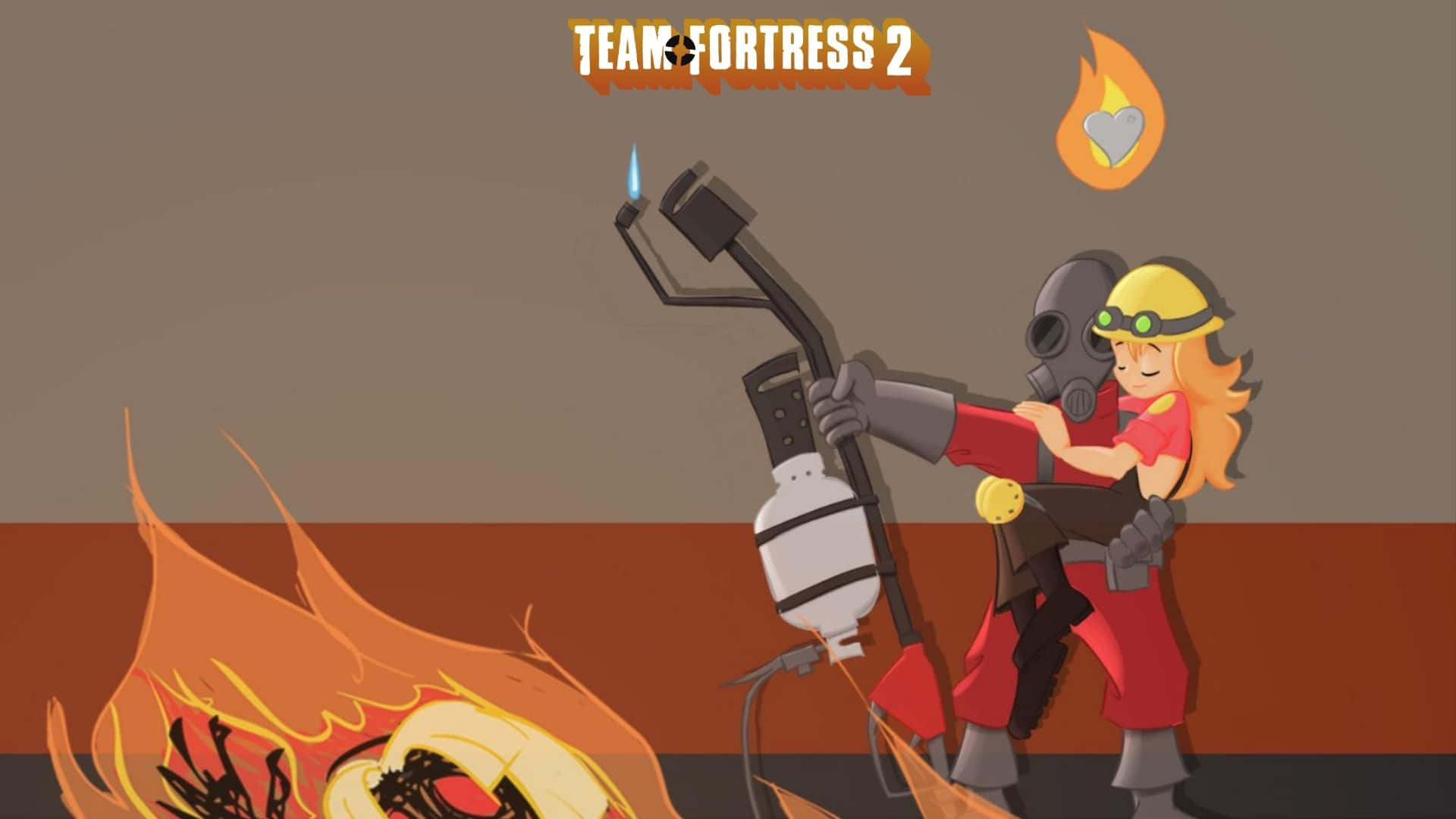 Experience the thrill of Team Fortress 2 in full HD on your desktop