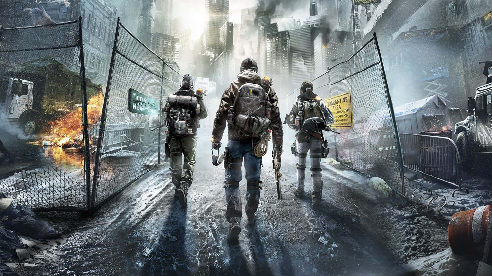 1920x1080 The Division Background