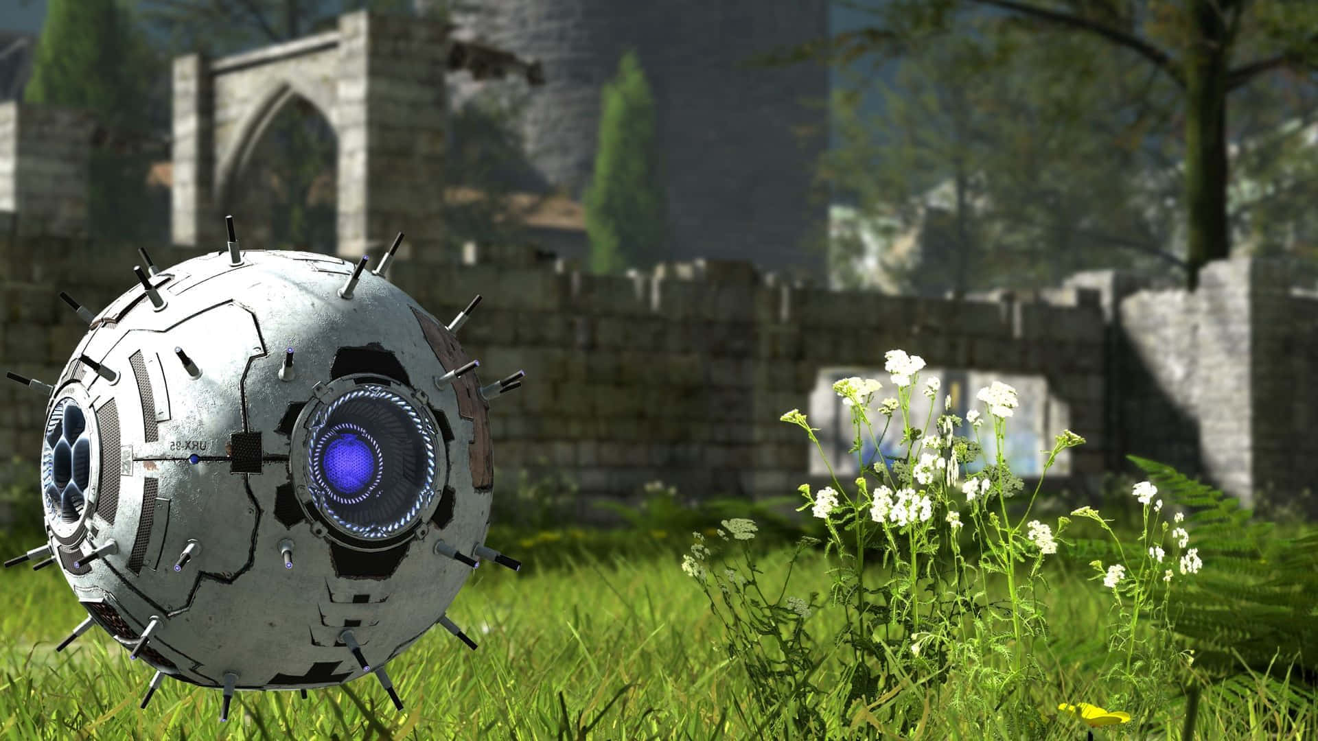 1920x1080 The Talos Principle Floating Sphere Background