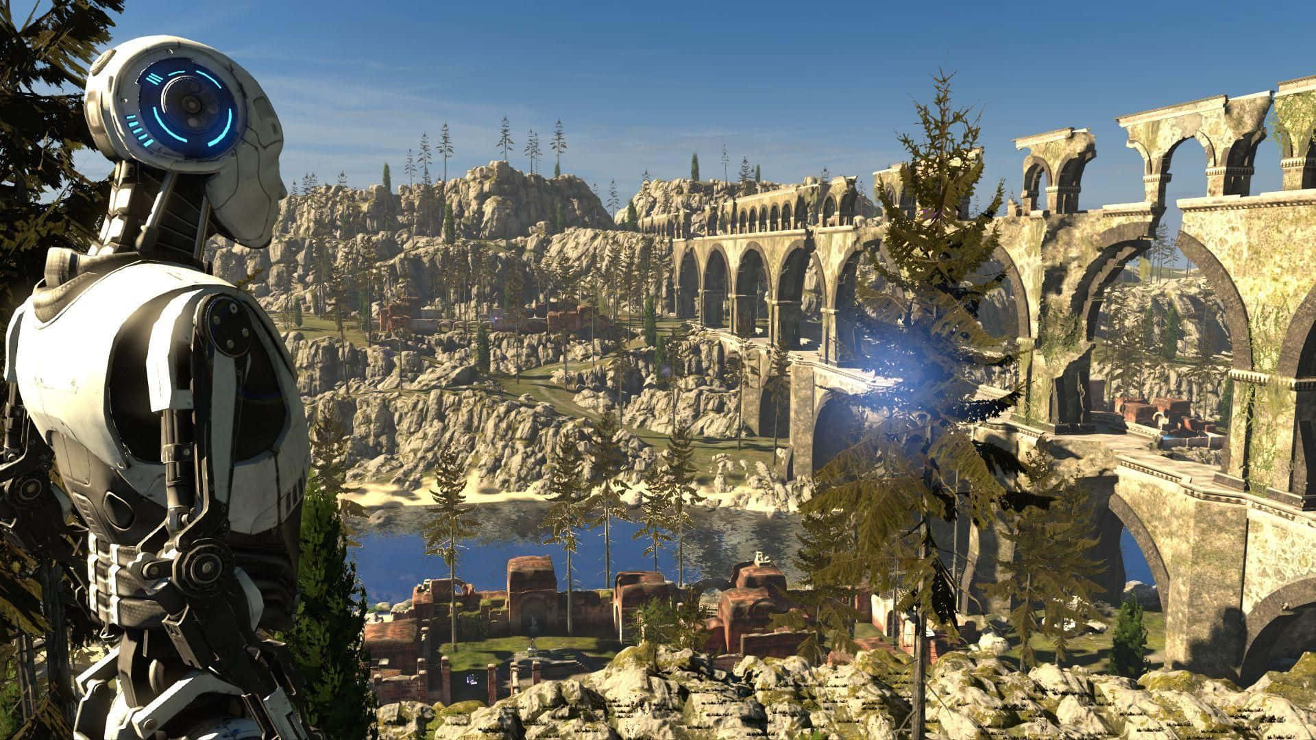 1920x1080 The Talos Principle Old Ruins Background