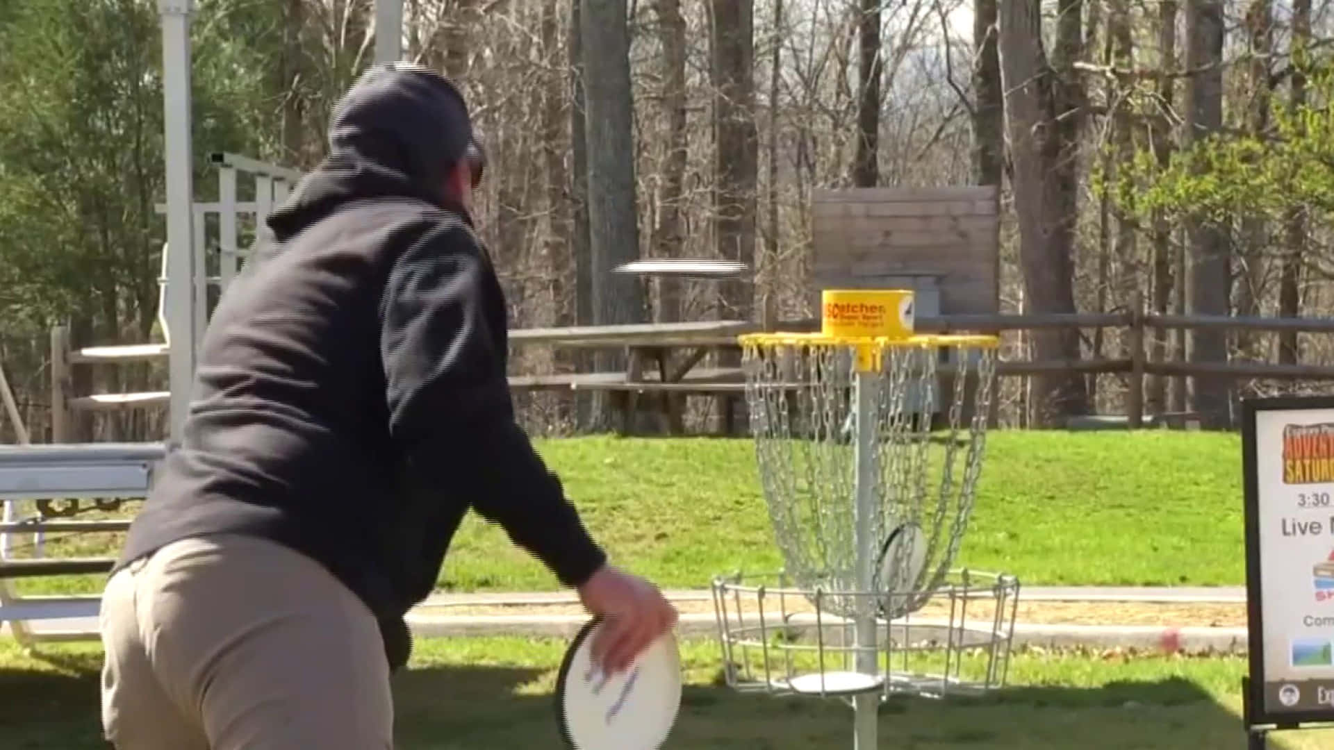 Disc Golf Course 1920x1080 Ultimate Frisbee Background