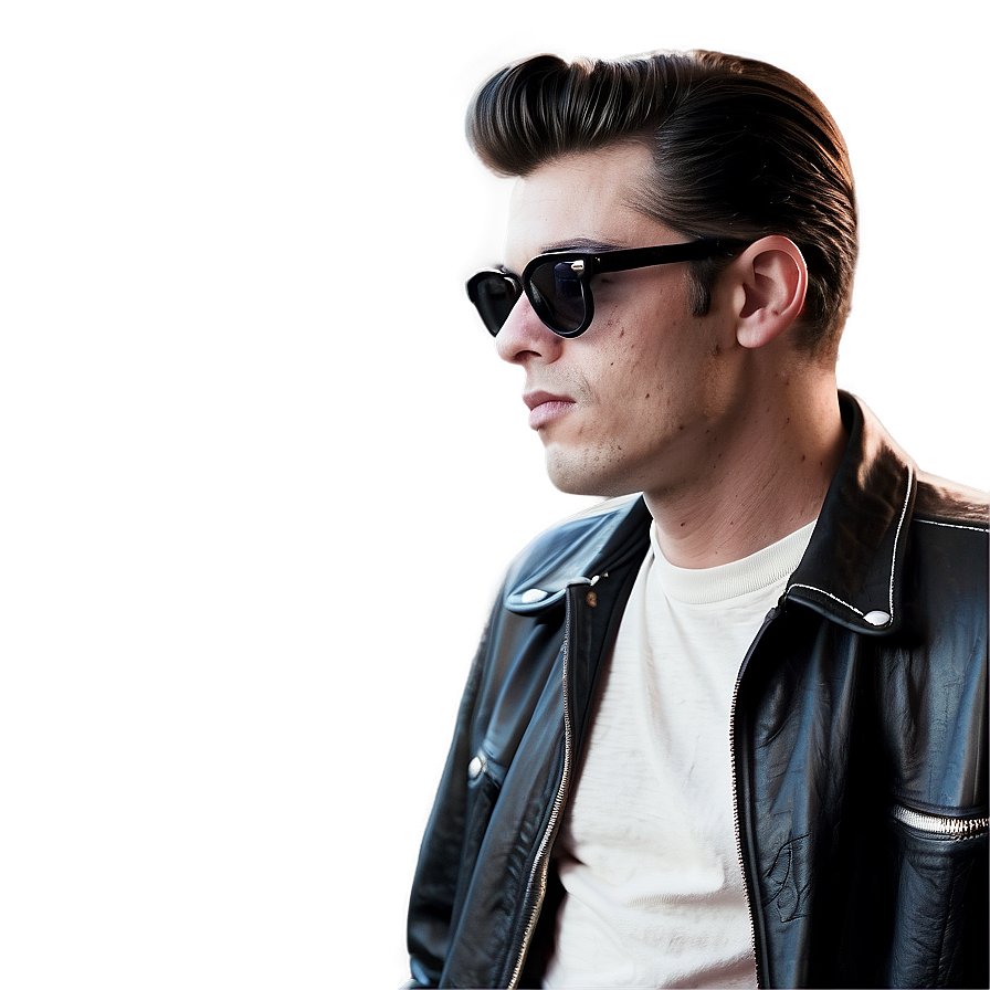 1950s Greaser Fashion Styles Png 06242024 PNG