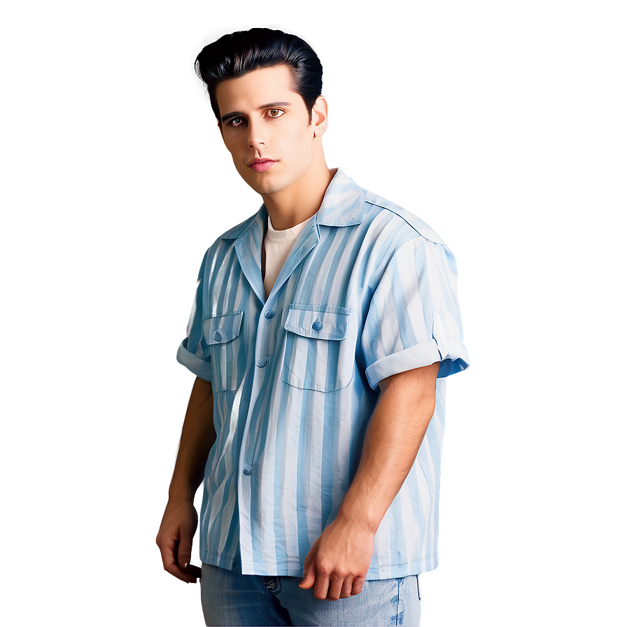 1950s Greaser Fashion Styles Png 30 PNG