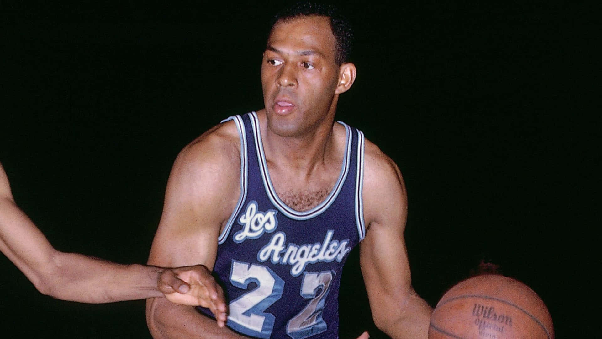 Los Angeles Lakers De 1960 Elgin Baylor Fondo de pantalla