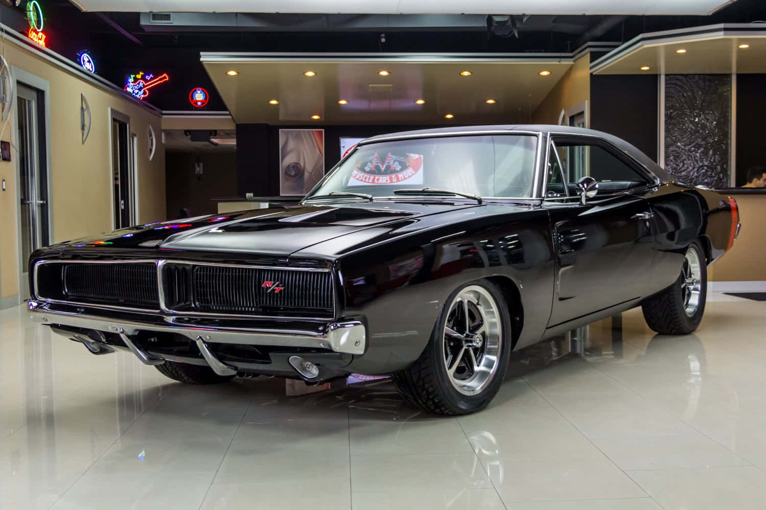 This classic 1969 Dodge Charger lets you relish in its timeless beauty