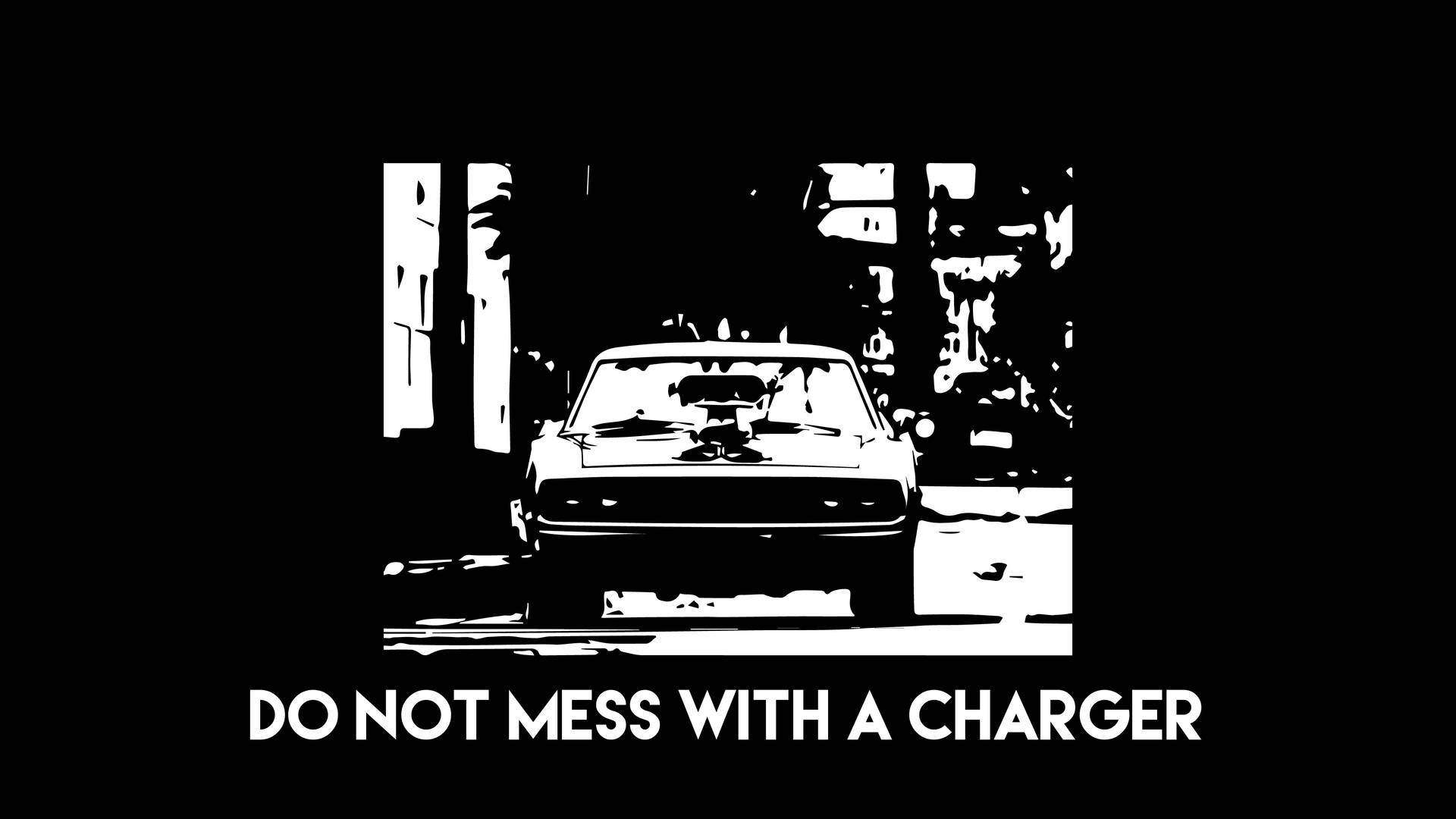 1969 Dodge Charger Quote Wallpaper