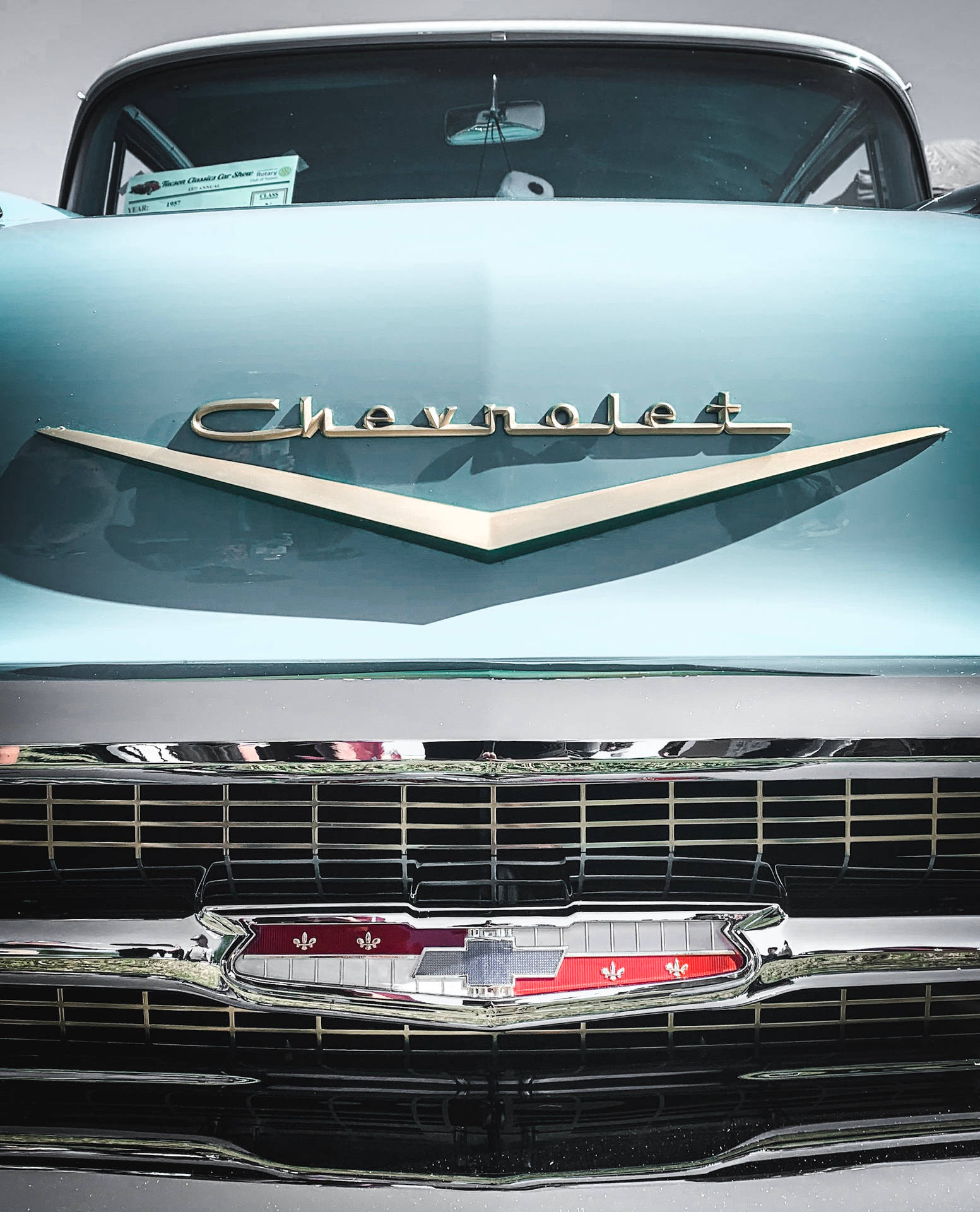 Logotipode Chevrolet De Los Años 1970. Fondo de pantalla