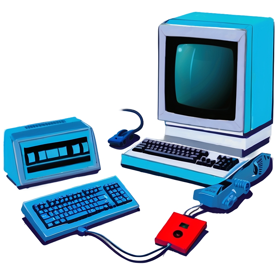 1980s Computer Technology Png 18 PNG