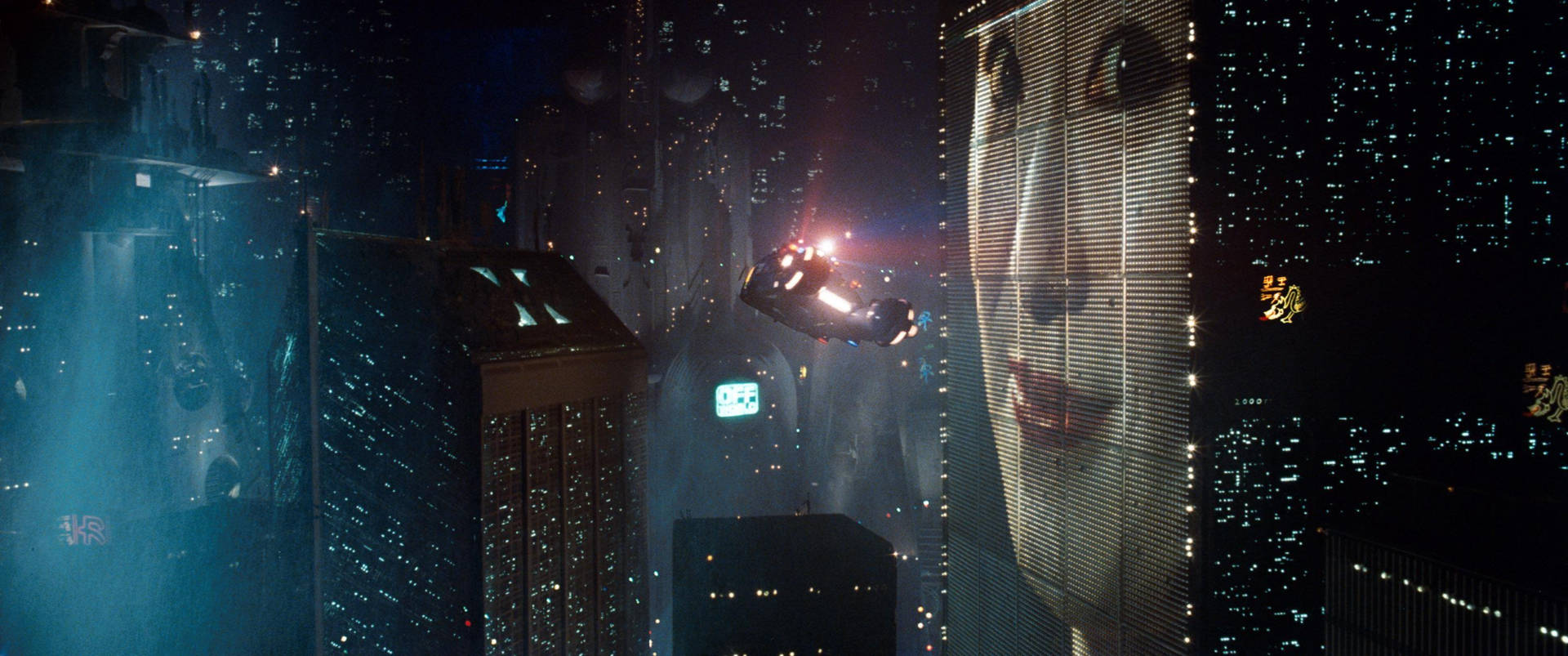 A futuristic cityscape, the world of Blade Runner Wallpaper