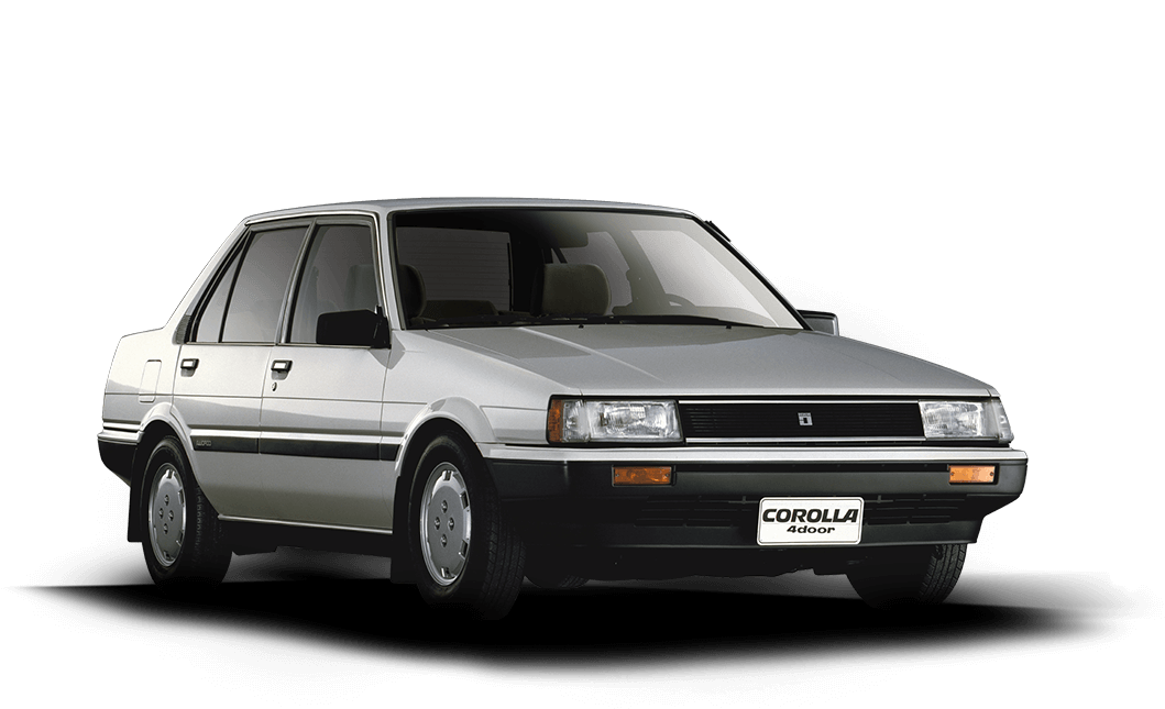 Download 1983 Toyota Corolla Sedan | Wallpapers.com