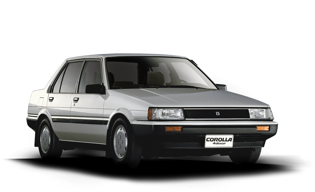1983 Toyota Corolla Sedan PNG