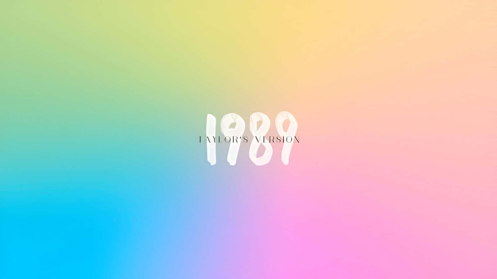 1989 Album Colors Version Wallpaper