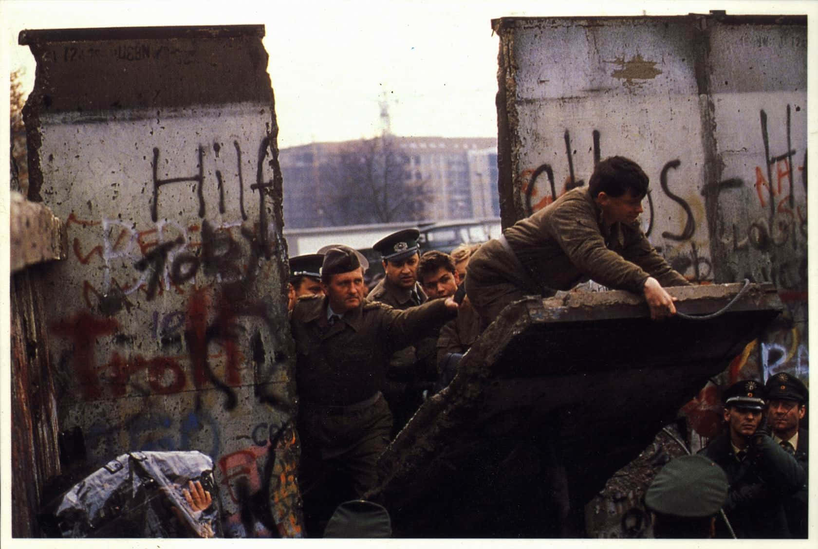 1989 Demolishing Of The Berlin Wall Picture