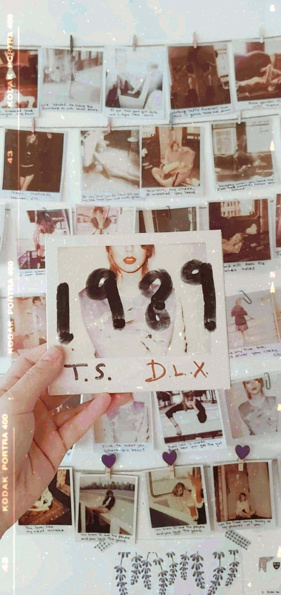 1989 T S Deluxe Edition Album Cover Wallpaper