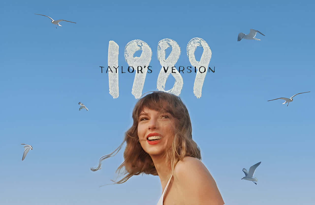 1989 Taylors Version Album Cover Wallpaper