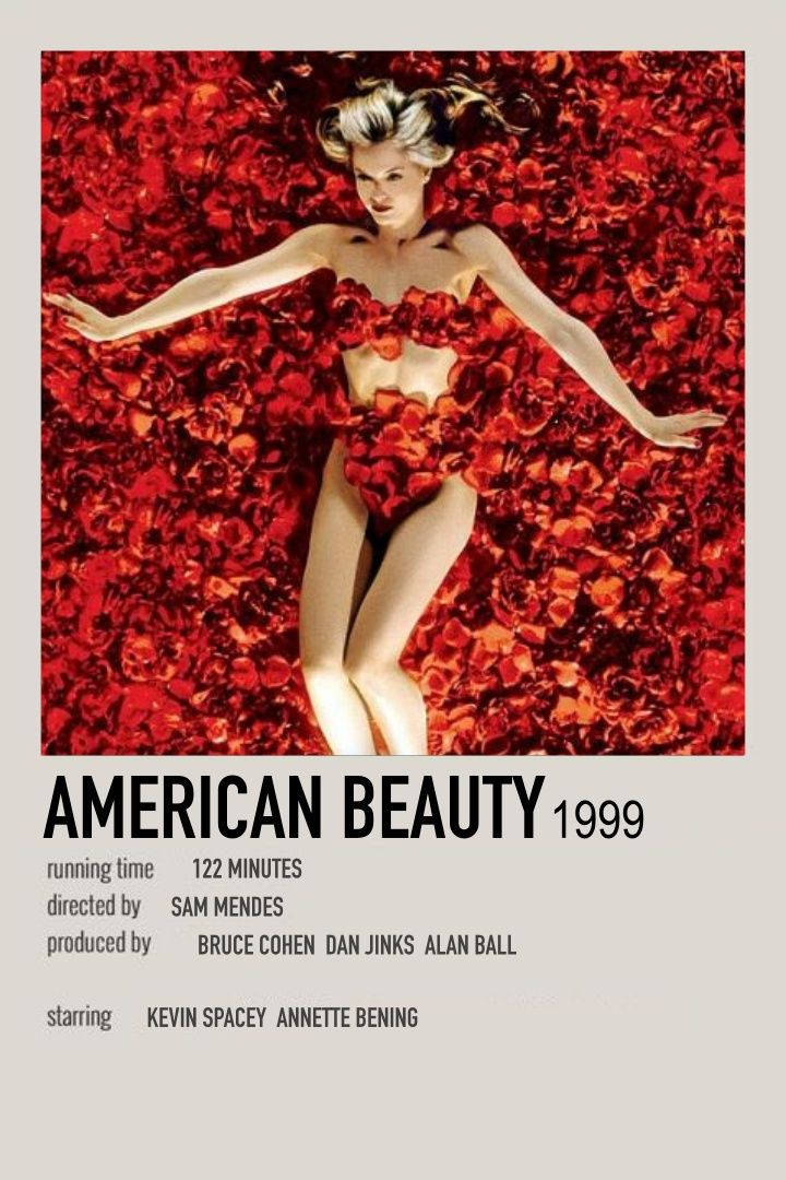 1999 Film American Beauty Poster Wallpaper
