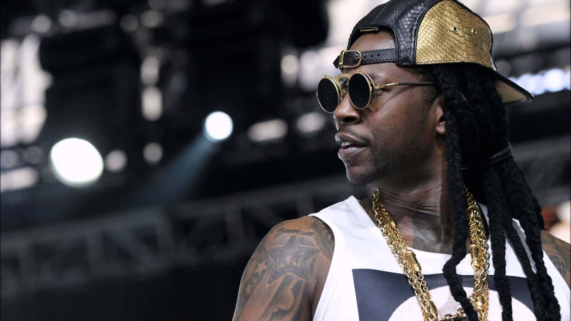 2 Chainz shows off his charismatic smile