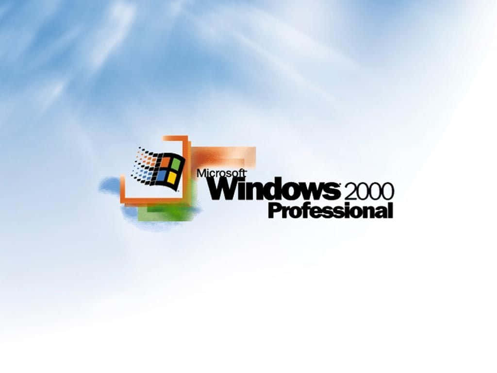 Windows2000 Professional Logo - Windows 2000 Professional Logo