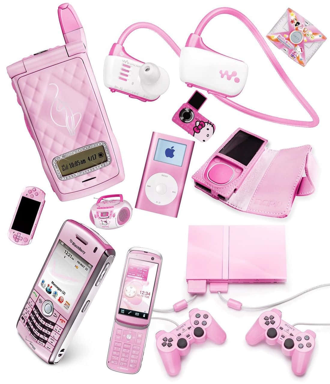 Pink Cell Phone Accessories