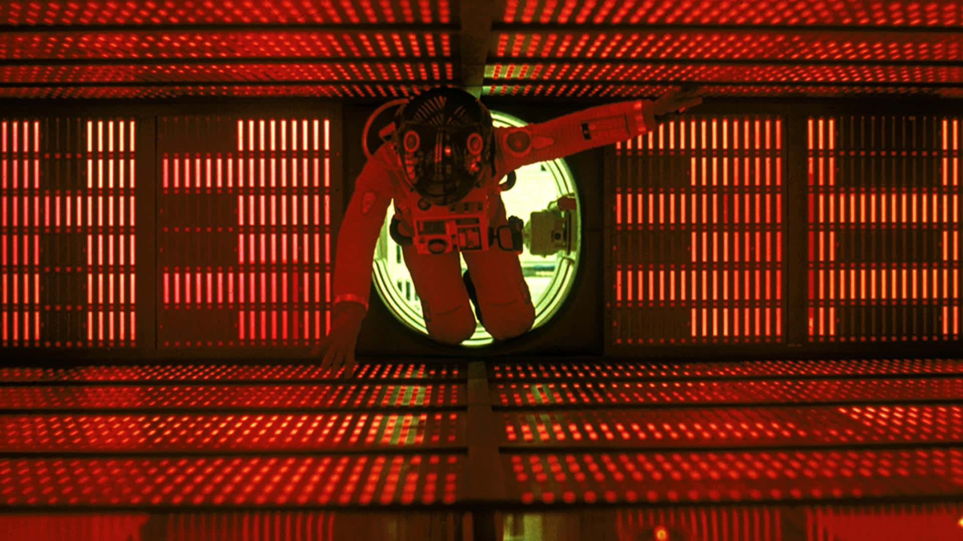 Hal 9000, the iconic artificial intelligence featured in Stanley Kubrick's 1968 classic, '2001: A Space Odyssey'" Wallpaper