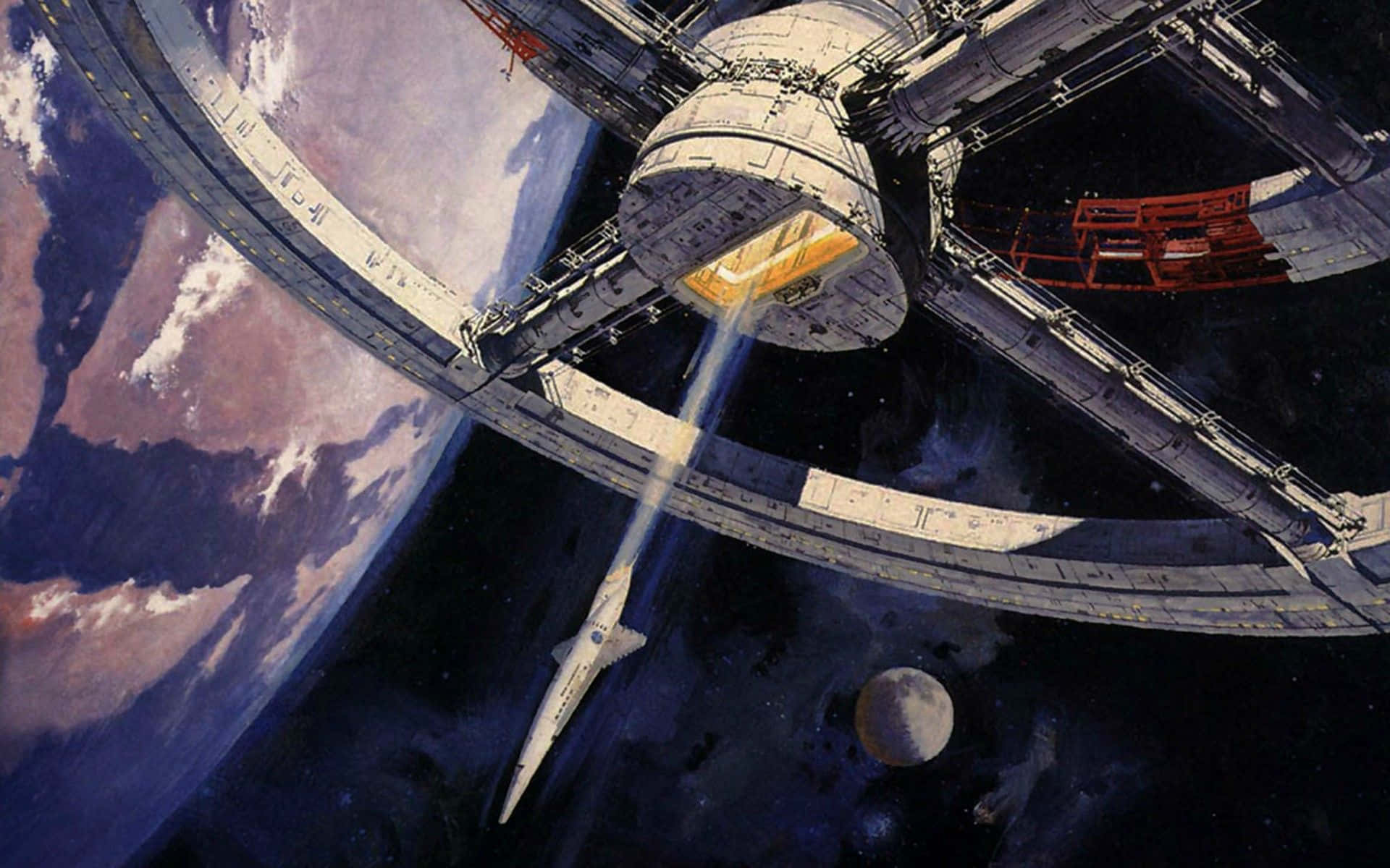 Niñoestrella A-maze-ing De La Clásica Película De Ciencia Ficción 2001: Una Odisea Del Espacio. Fondo de pantalla