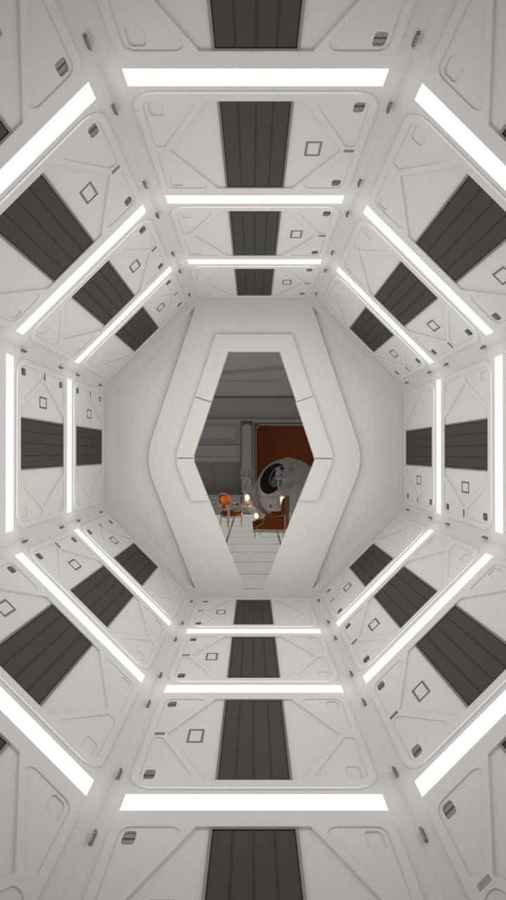 Dr. Dave Bowman’s journey deep into the far reaches of space in 2001 A Space Odyssey Wallpaper