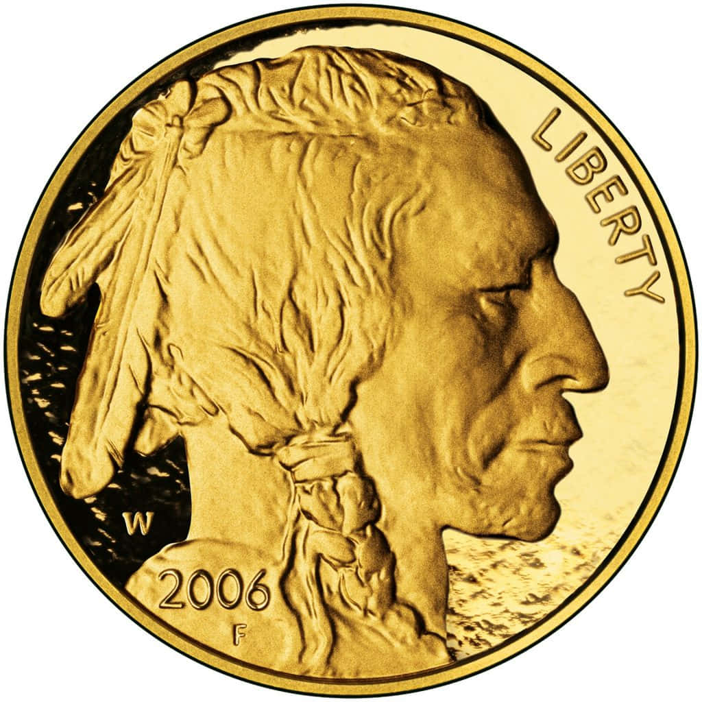 2006 Liberty Coin version af Benjamin Franklin. Wallpaper