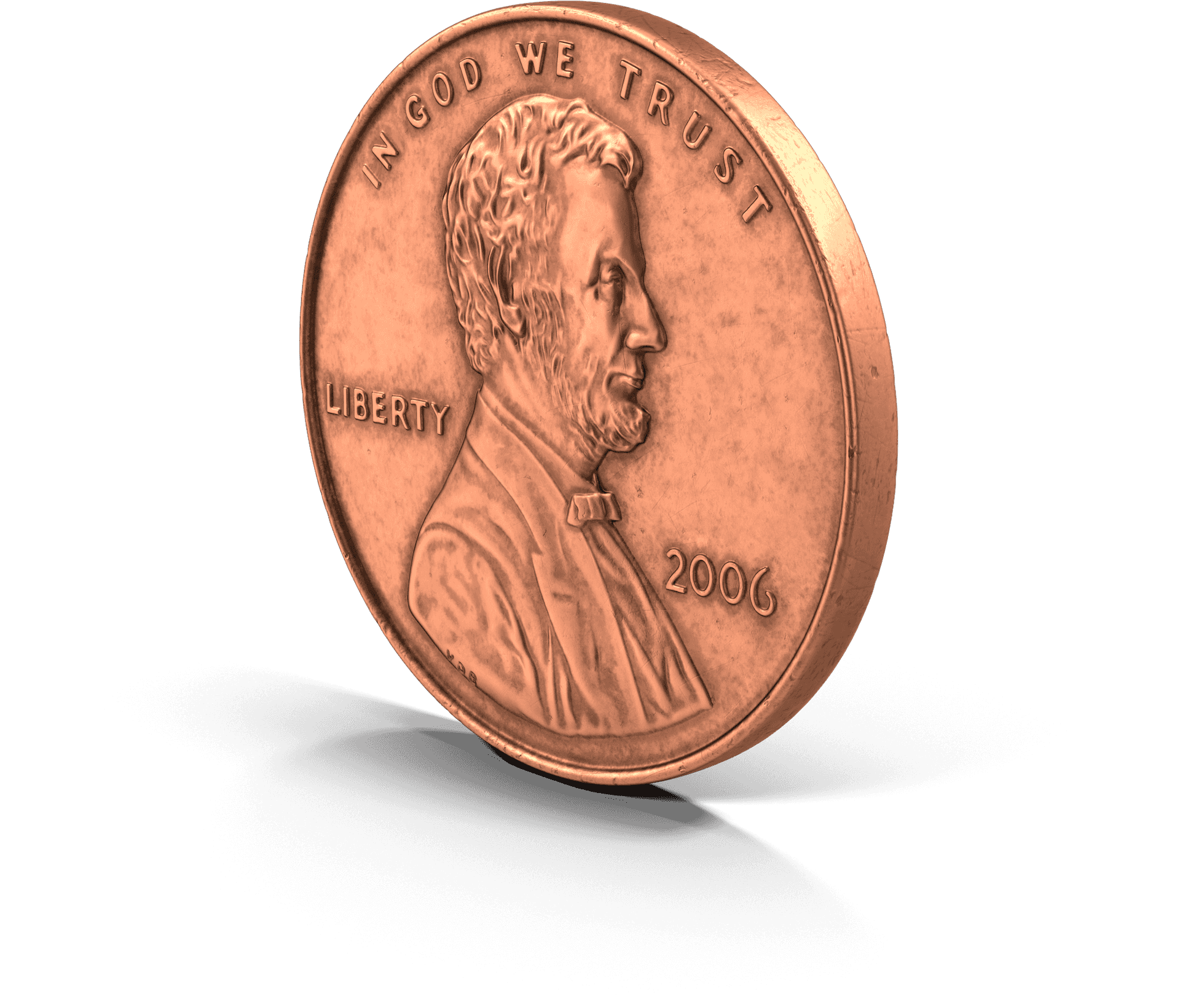 2006 Lincoln Penny PNG