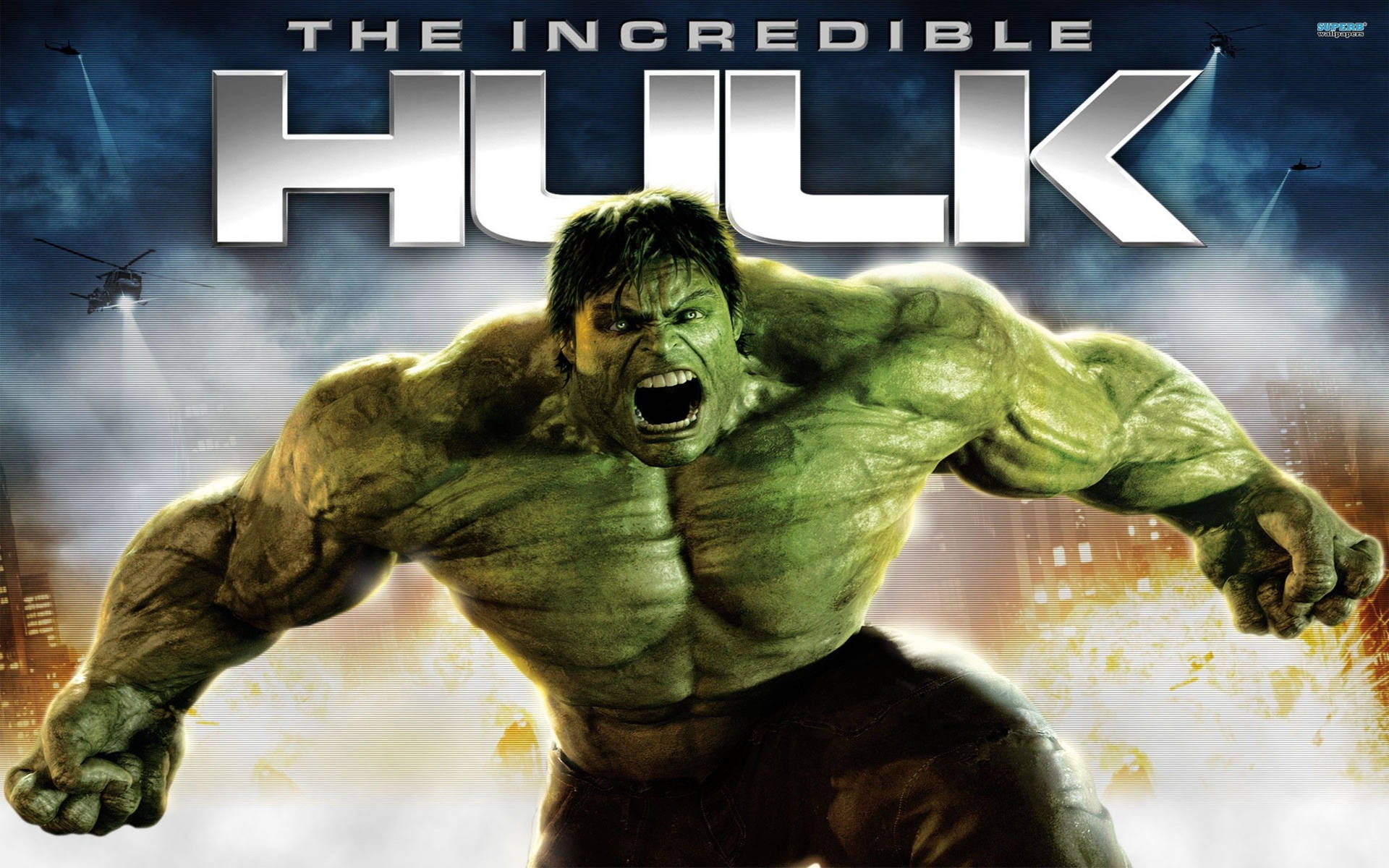 2008 The Incredible Hulk Movie Background