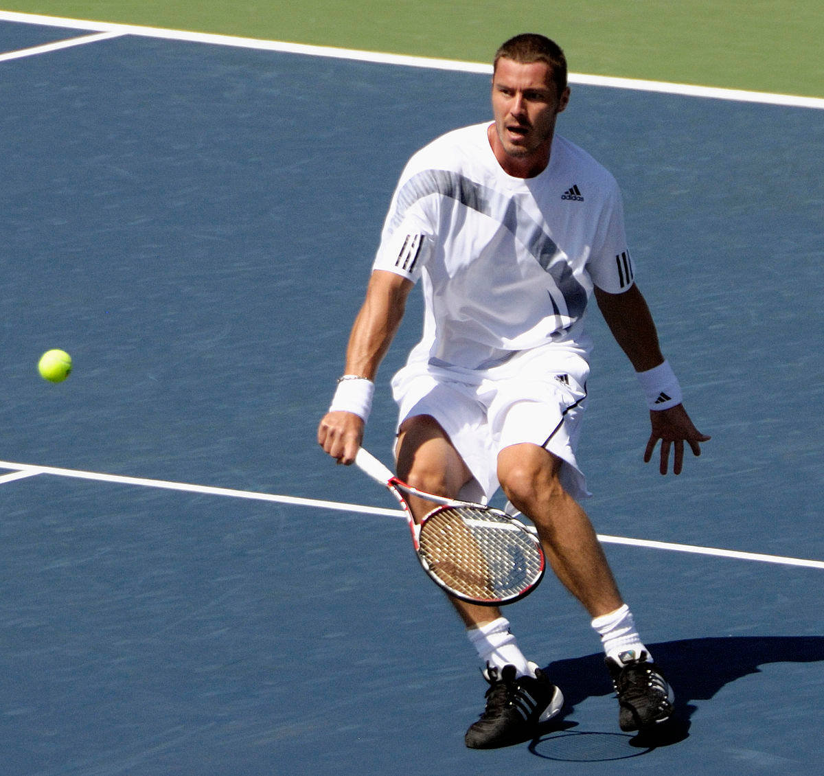 2009 US Open Tennis Tournament med Marat Safin Wallpaper