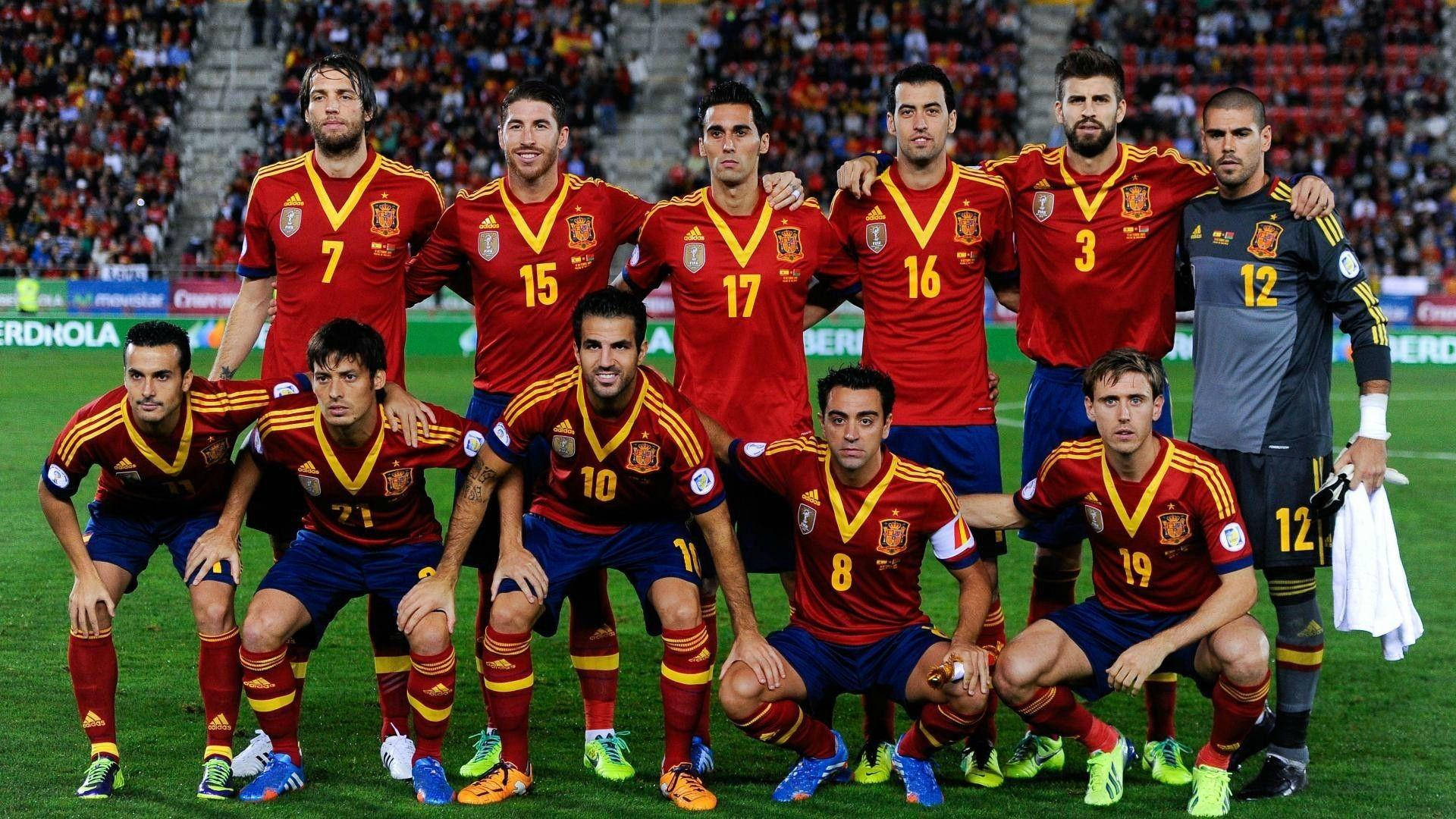 2010 Fifa World Cup Spain National Football Team Picture