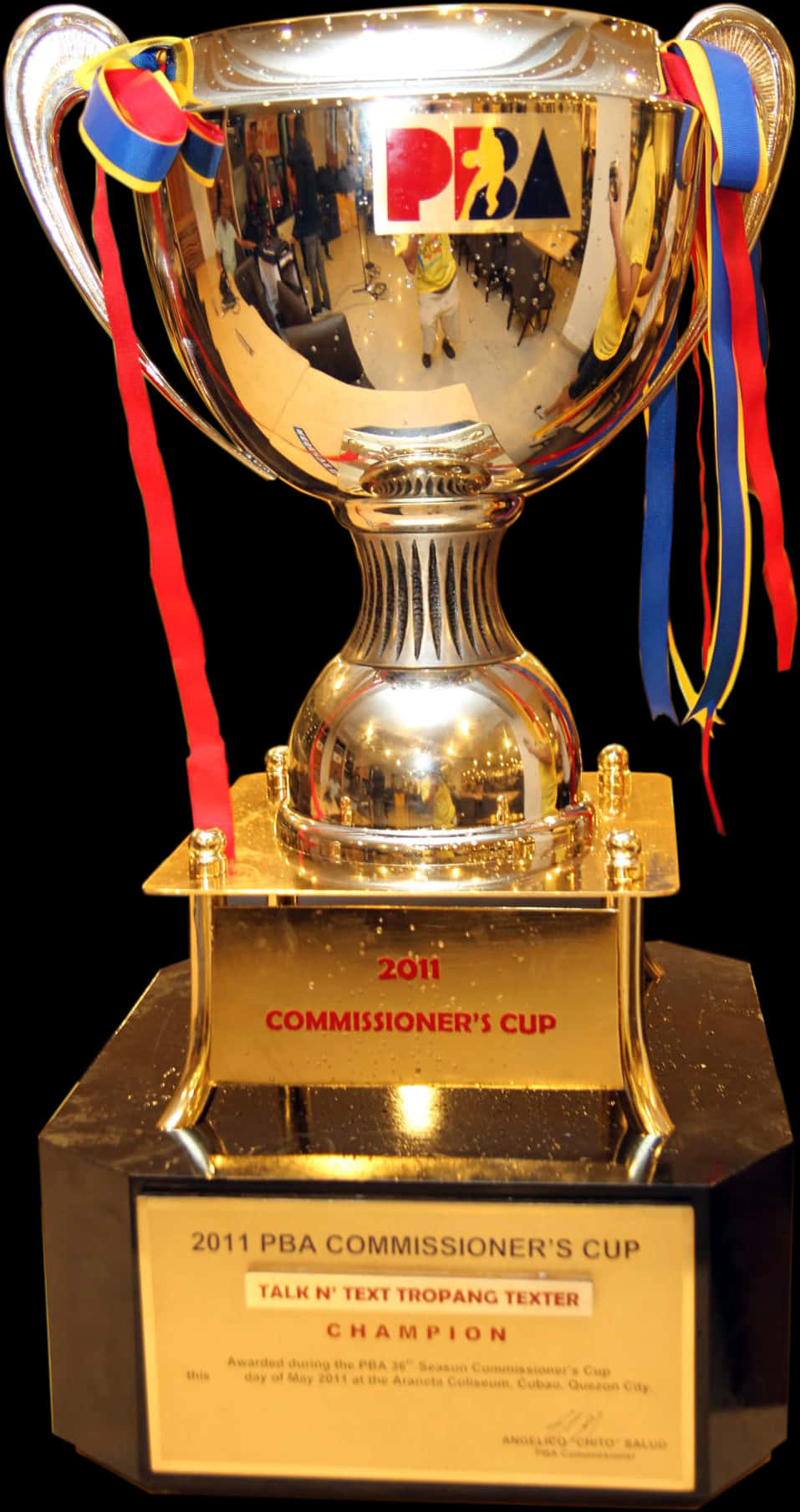 2011 P B A Commissioners Cup Trophy PNG