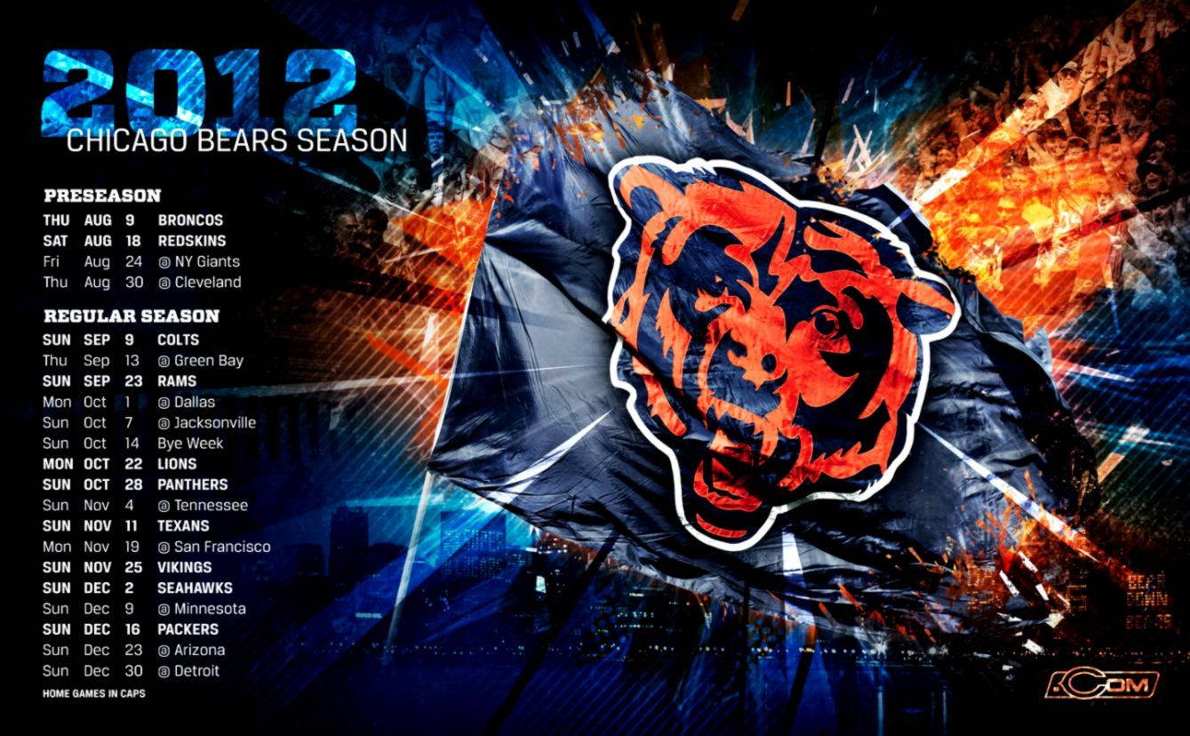 Celebrating the 2012 Chicago Bears Season Wallpaper