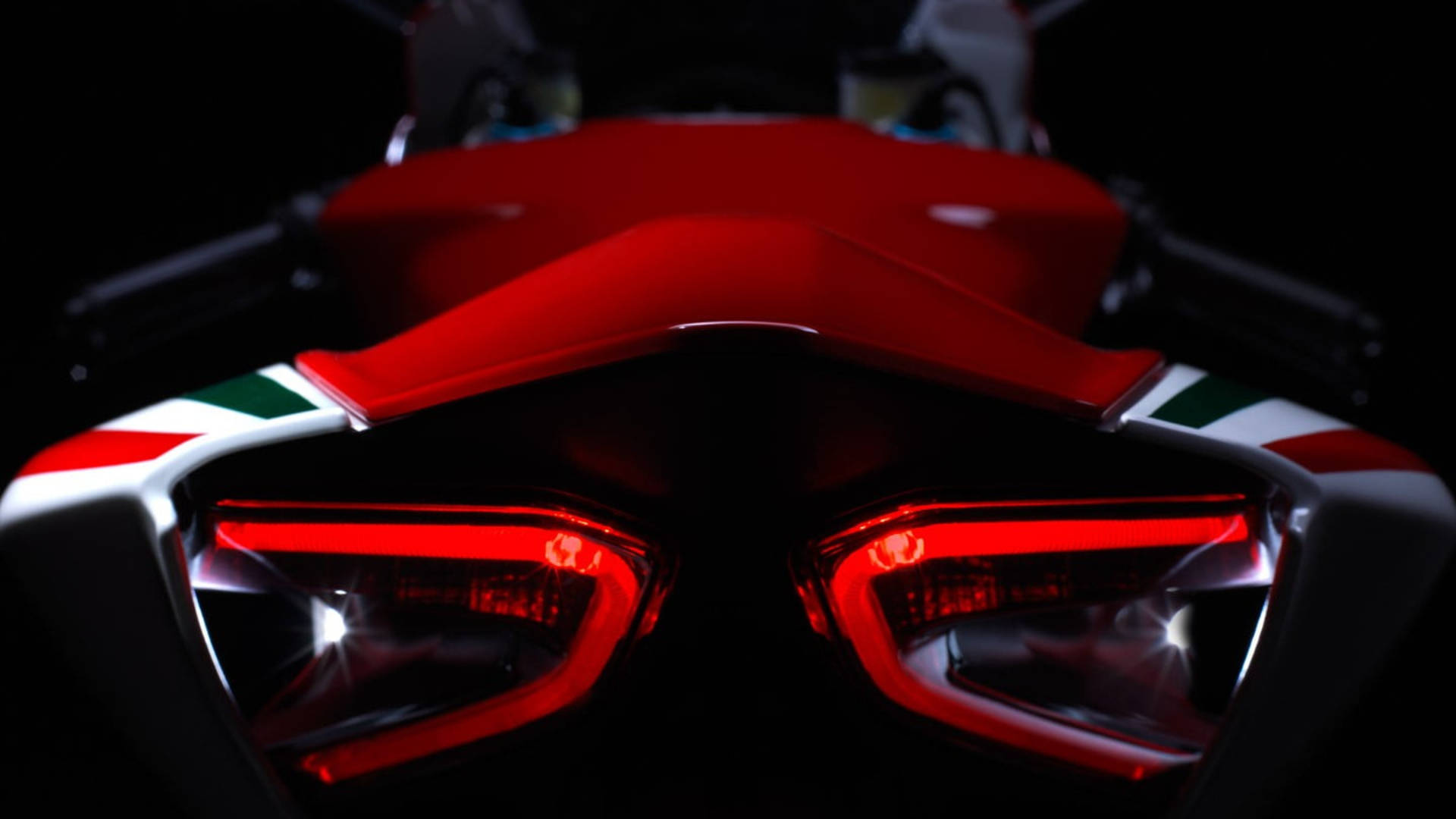 2012 Ducati 1199 Back Light