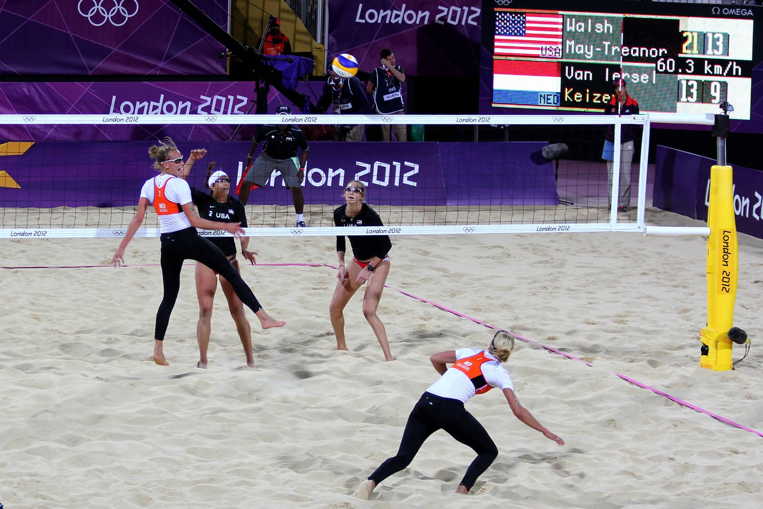 2012olympische Spiele Beach-volleyball Wallpaper