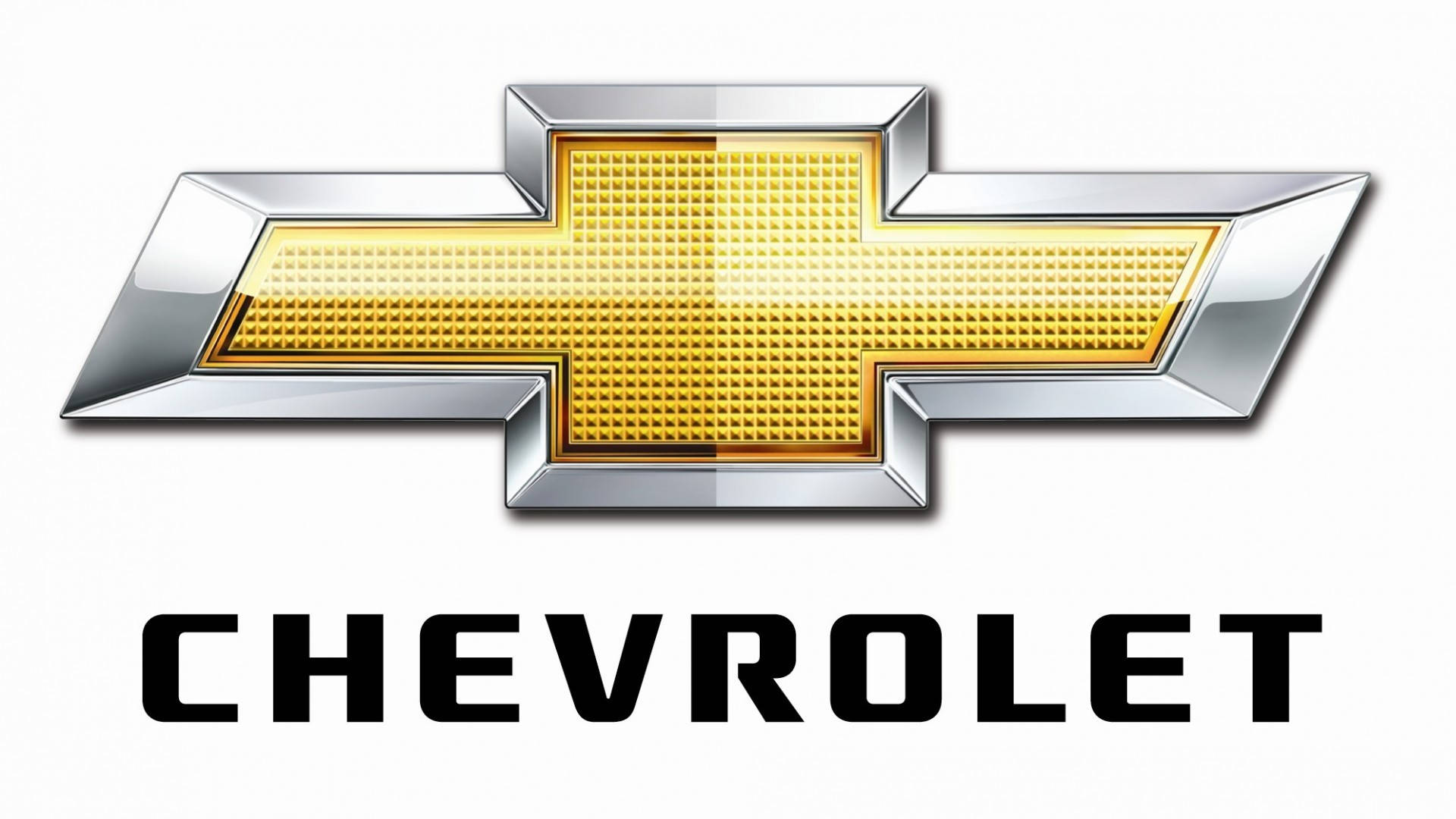 2013 Chevrolet Logo på en mørk grå baggrund Wallpaper
