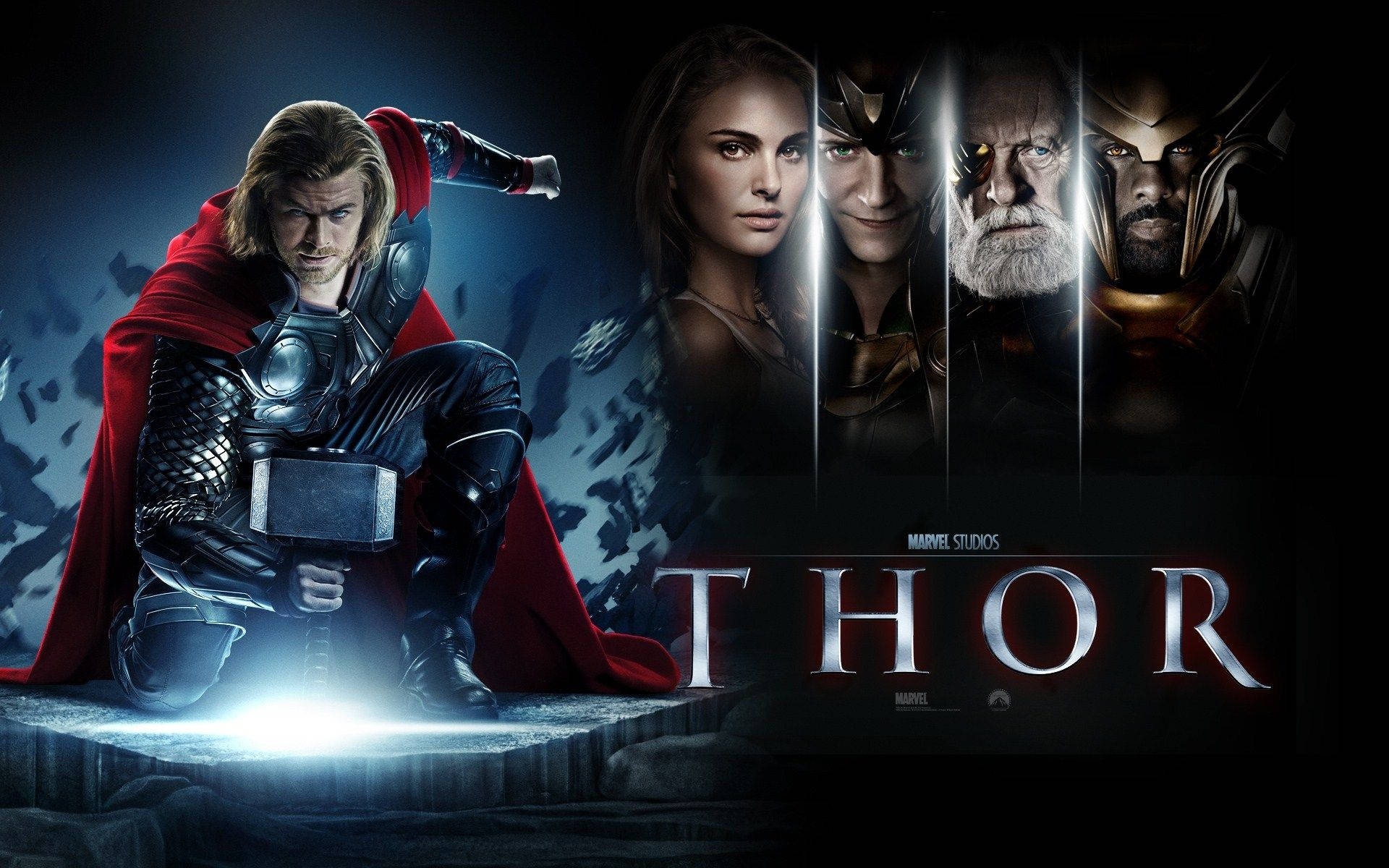 Thor, son of Odin and God of Thunder Wallpaper