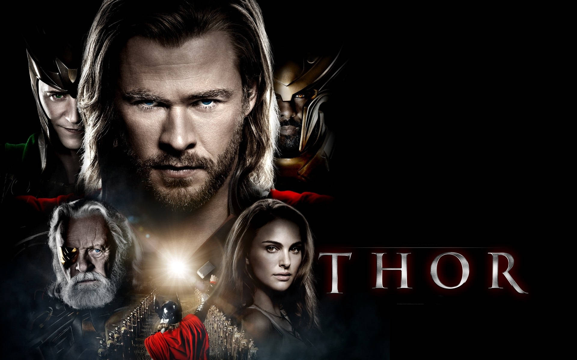 Papelde Parede Para Computador Ou Celular Com O Filme De 2013 Do Herói Thor Dos Estúdios Marvel. Papel de Parede