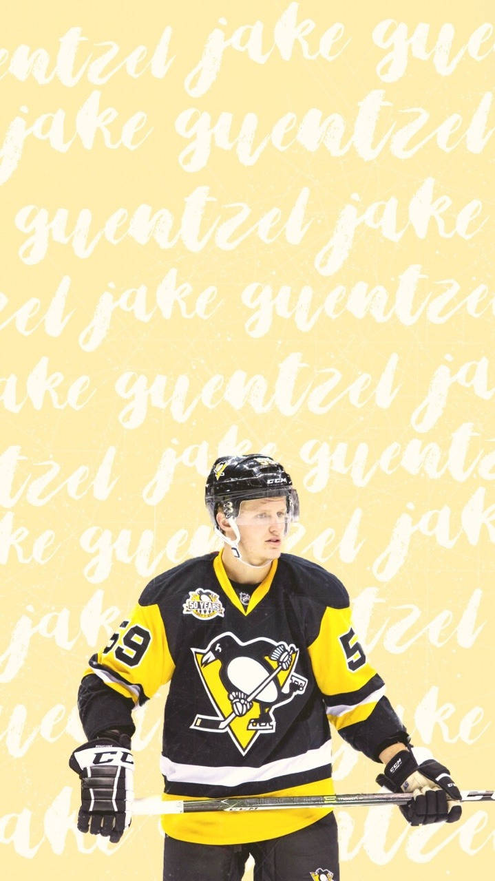 2013nhl-draften Jake Guentzel (could Be Used As A Computer Wallpaper Caption Or Title) Wallpaper