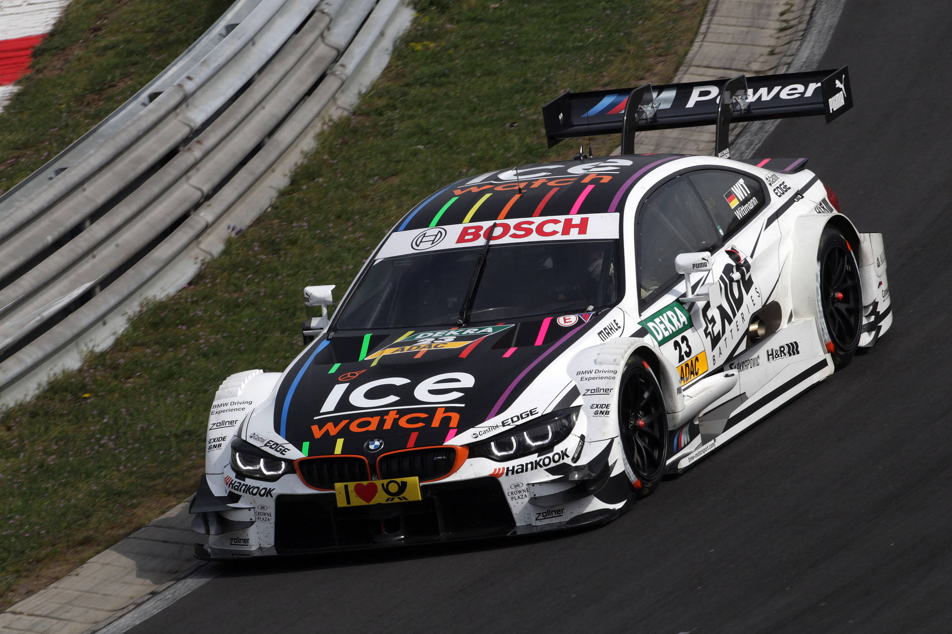 The sleek and agile BMW M4 DTM car Wallpaper