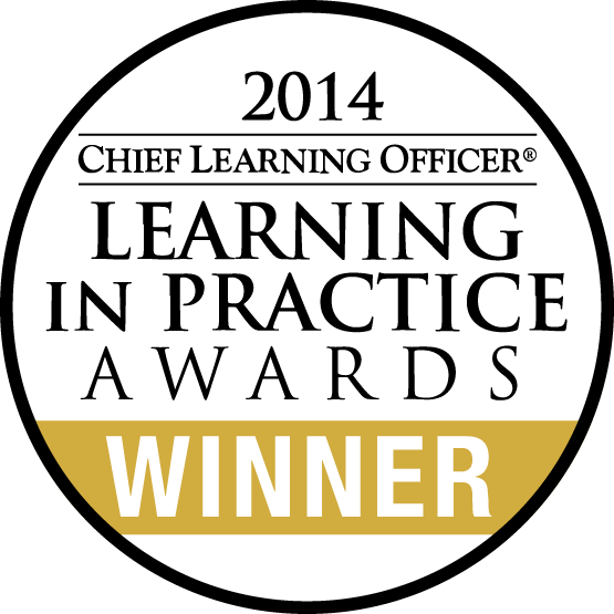 2014 Chief Learning Officer Award PNG