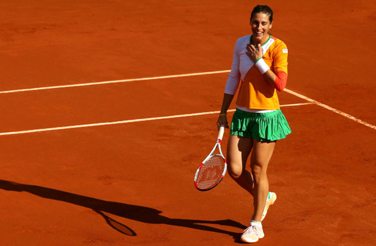 Torneode Roland Garros 2014 Andrea Petkovic Fondo de pantalla