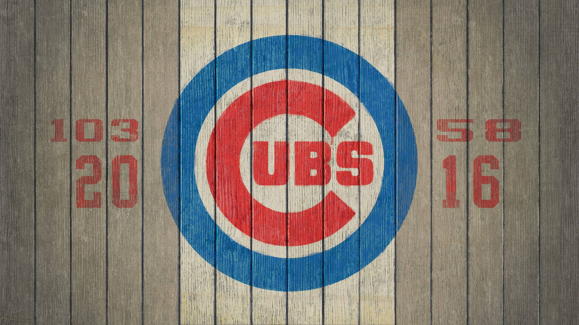 2016 Chicago Cubs Logo Wallpaper