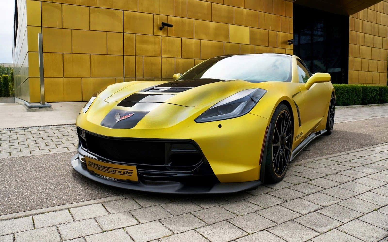 2017 Chevrolet Corvette C7 On The Open Road Wallpaper